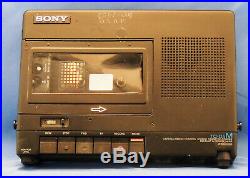 Vintage Sony Tc-d5m Professional Stereo Cassette Recorder Working