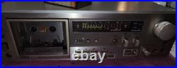 Vintage Sony Tc-k71 Cassette Deck 3-head Dolby Variable Bias Metal Tape