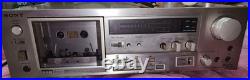 Vintage Sony Tc-k71 Cassette Deck 3-head Dolby Variable Bias Metal Tape