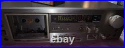 Vintage Sony Tc-k71 Cassette Deck 3-head Dolby Variable Bias Metal Tape