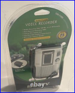 Vintage Sony Tcm-210dv Standard Cassette Voice Recorder-new In Package Vintage Sony Tcm-210dv Standard Cassette Voice Recorder-new In Package