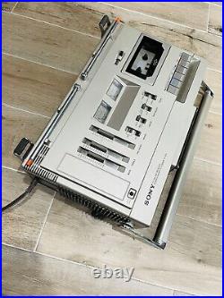 Vintage Sony Tv FM / AM Receiver Stereo Cassette Recorder FX-414