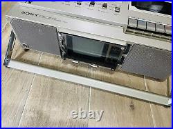Vintage Sony Tv FM / AM Receiver Stereo Cassette Recorder FX-414