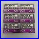 Vintage-Sony-UCX-60-Cassette-Lot-Of-6-Taped-New-Factory-Sealed-Made-In-Japan-01-bk