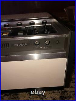 Vintage Sony Umatic VCR Video Cassette Recorder U-matic VO-2630S Turns On