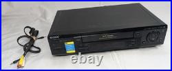 Vintage Sony VHS VCR Plus SLV-778HF 4 Head HiFi Video Cassette Recorder Tested