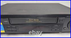 Vintage Sony VHS VCR Plus SLV-778HF 4 Head HiFi Video Cassette Recorder Tested