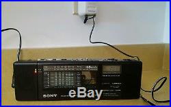 Vintage Sony WA-8000 MKII / WA-8800 AM/FM Shortwave Radio Cassette Recorder