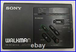 Vintage Sony WM-D3 Professional Walkman Stereo Cassette-Corder Recorder AS-IS