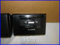 Vintage Sony WM-D3 Stereo Cassette Professional Walkman Player Works with Issues