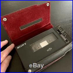 Vintage Sony WM-D6C Walkman Professional Cassette Player Recorder With Case