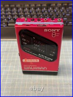 Vintage Sony WM-F203 Walkman Cassette Player FM Working Japan