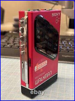 Vintage Sony WM-F203 Walkman Cassette Player FM Working Japan