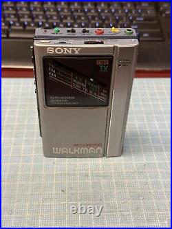 Vintage Sony WM-F404 Walkman Cassette Player FM Working Japan