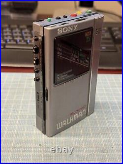 Vintage Sony WM-F404 Walkman Cassette Player FM Working Japan