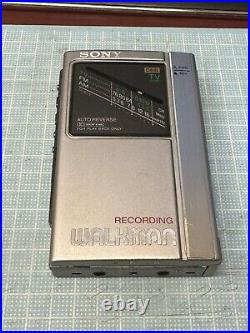 Vintage Sony WM-F404 Walkman Cassette Player FM Working Japan