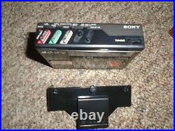 Vintage Sony WM-F65 Cassette Recorder Walkman In Box Working