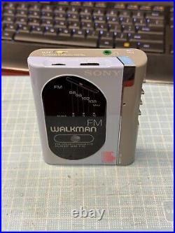 Vintage Sony WM-F70 Walkman Cassette Player FM Working Japan