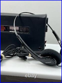 Vintage Sony Walkman Professional WM-D6C Cassette Player withCase Mint withextras