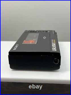 Vintage Sony Walkman Professional WM-D6C Cassette Player withCase Mint withextras