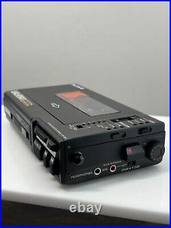 Vintage Sony Walkman Professional WM-D6C Cassette Player withCase Mint withextras