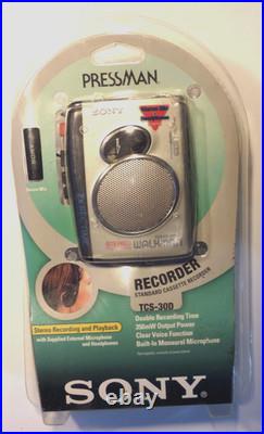 Vintage Sony Walkman TCS-30D Stereo Cassette Recorder Player Rare Pocket / NEW