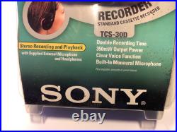 Vintage Sony Walkman TCS-30D Stereo Cassette Recorder Player Rare Pocket / NEW