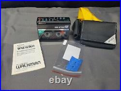 Vintage Sony Walkman WM-W800 Double Cassette Player/Recorder, Works! Please Read