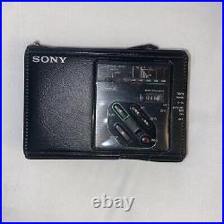 Vintage Sony Walkman WMD3 Pro Stereo Cassette Recorder/Case. WORKS-PLAYS GREAT