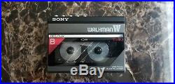 Vintage Sony Walkman Wm-w800 Dual Cassette Player Recorder