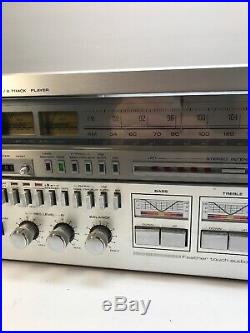 Vintage Soundesign AM-FM Stereo Receiver Cassette Recorder 8 Track Player 5880
