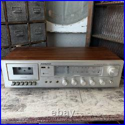 Vintage Soundesign Model 5601 AM/FM Stereo Receiver Cassette Recorder Woodgrain Vintage Soundesign Model 5601 AM/FM Stereo Receiver Cassette Recorder Woodgrain