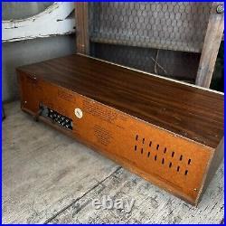 Vintage Soundesign Model 5601 AM/FM Stereo Receiver Cassette Recorder Woodgrain Vintage Soundesign Model 5601 AM/FM Stereo Receiver Cassette Recorder Woodgrain