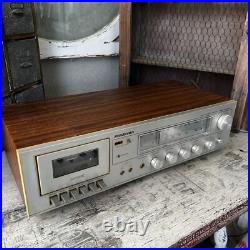 Vintage Soundesign Model 5601 AM/FM Stereo Receiver Cassette Recorder Woodgrain Vintage Soundesign Model 5601 AM/FM Stereo Receiver Cassette Recorder Woodgrain