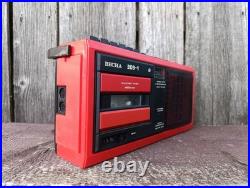 Vintage Soviet Cassette Player VESNA 309-1 USSR Boombox Recorder Working Vintage Soviet Cassette Player VESNA 309-1 USSR Boombox Recorder Working