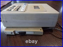 Vintage Soviet Cassette Recorder Topaz D-202 USSR MVD KGB Military