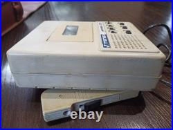 Vintage Soviet Cassette Recorder Topaz D-202 USSR MVD KGB Military