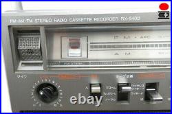 Vintage Stereo Radio Cassette Recorder National Rx-5400 1980