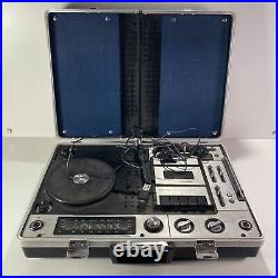 Vintage Sunny Vox 6000 Vinyl Record to Cassette Player Recorder Radio Stereo