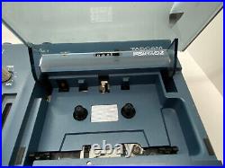 Vintage TASCAM Porta02 MiniStudio 4-Track Tape Cassette Recorder & Power