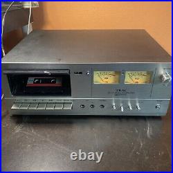 Vintage TEAC A-100 Stereo Cassette Deck Recorder HAS ISSUES SEE VIDEO