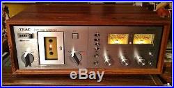 Vintage TEAC A-420 Cassette Tape Recorder Player Restored New Belts & Caps RARE