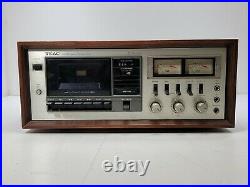 Vintage TEAC A-601R Stereo Cassette Deck Player Recorder For Parts/Repair