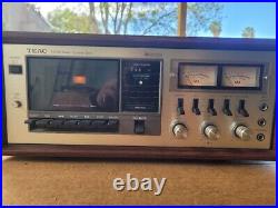 Vintage TEAC A-601R Stereo Cassette Deck Player Recorder sold as is