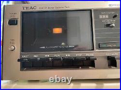 Vintage TEAC A-601R Stereo Cassette Player Recorder For Parts