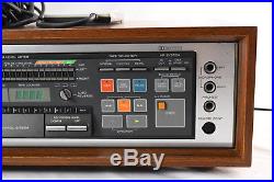 Vintage TEAC V-95RX Stereo Cassette Deck Auto Reverse DBX Wood Case Record Issue