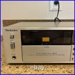 Vintage TECHNICS RS-M226 Stereo Cassette Deck Recorder Good Working Condition