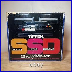 Vintage TIFFEN SSD Slide Show Maker Cassette Recorder New OpenOriginal Box Worn