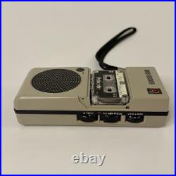 Vintage TOHO TCT-2700 Micro Cassette Recorder with MANUAL And BOX JAPAN