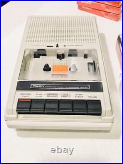 Vintage Tandy CCR-83 Computer Cassette Tape Recorder Model 26-1384